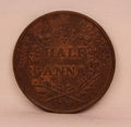 Half Anna 1835 East India Company Bombay Mint