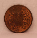 Half Pice  East Indian Company 1853 Calcutta Mint AUNC