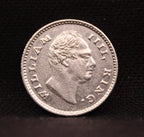 Quarter Rupee East India Company 1835 East India Company Bombay Mint King William