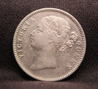 1 Rupee 1840 Victoria Queen Silver coins