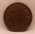 Quarter Anna King George VI 1940 Calcutta Mint