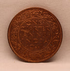 Quarter Anna King George VI 1941 Calcutta Mint
