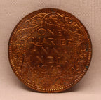 Quarter Anna King George VI 1942 Calcutta Mint
