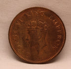 Quarter Anna King George VI 1942 Calcutta Mint