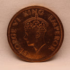 Quarter Anna King George VI 1940 Calcutta Mint