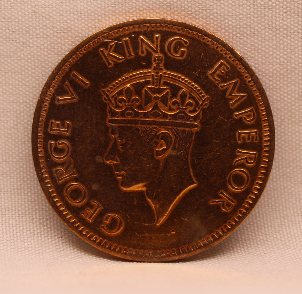 Quarter Anna King George VI 1940 Calcutta Mint