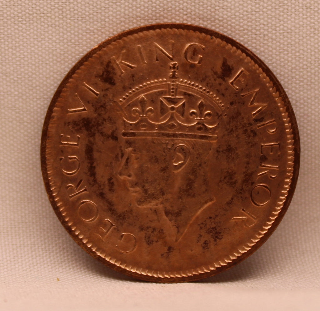 Quarter Anna King George VI 1941 Calcutta Mint
