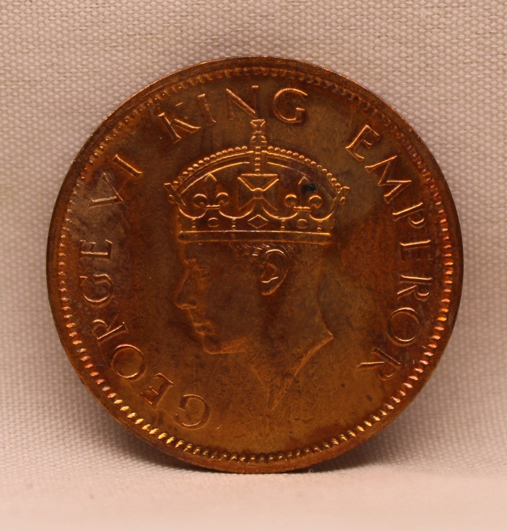 Quarter Anna King George VI 1942 Calcutta Mint