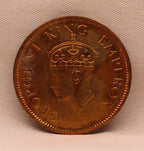 Quarter Anna King George VI 1942 Calcutta Mint