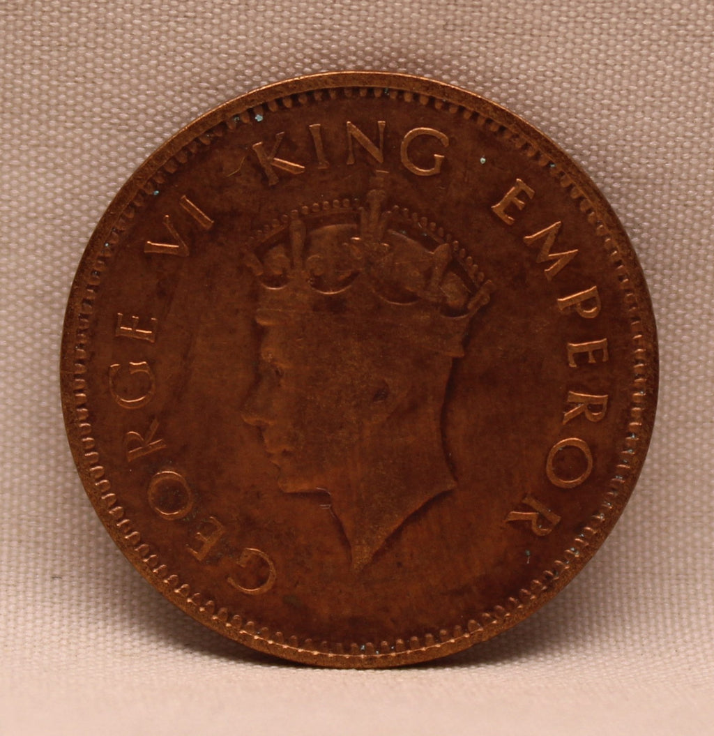 Quarter Anna King George VI 1938 Calcutta Mint