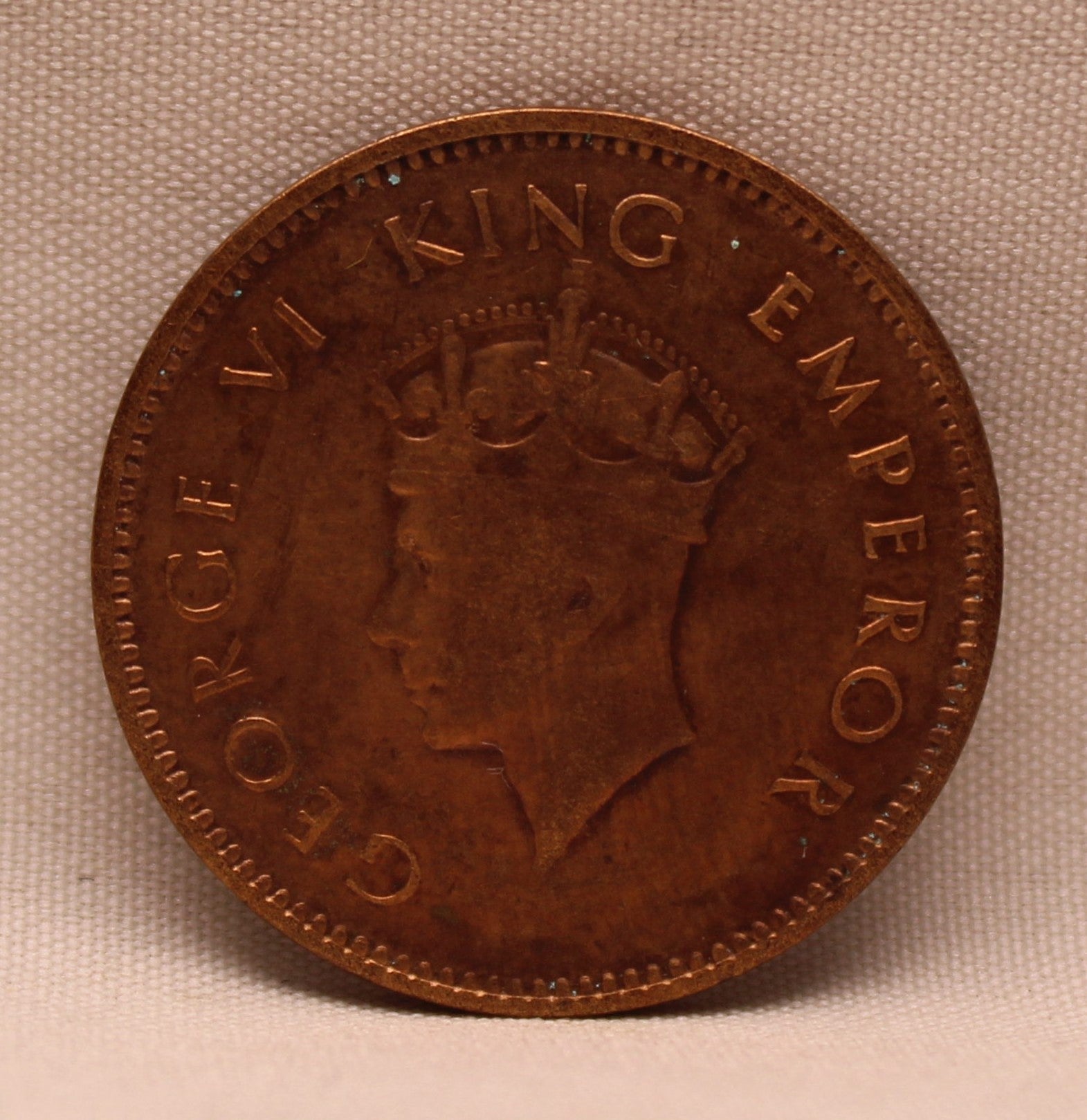 Quarter Anna King George VI 1938 Calcutta Mint
