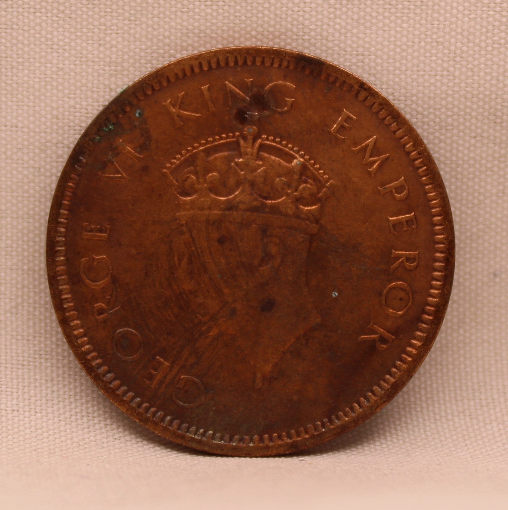 Quarter Anna King George VI 1939 Calcutta Mint