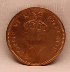 Quarter Anna King George VI 1939 Calcutta Mint