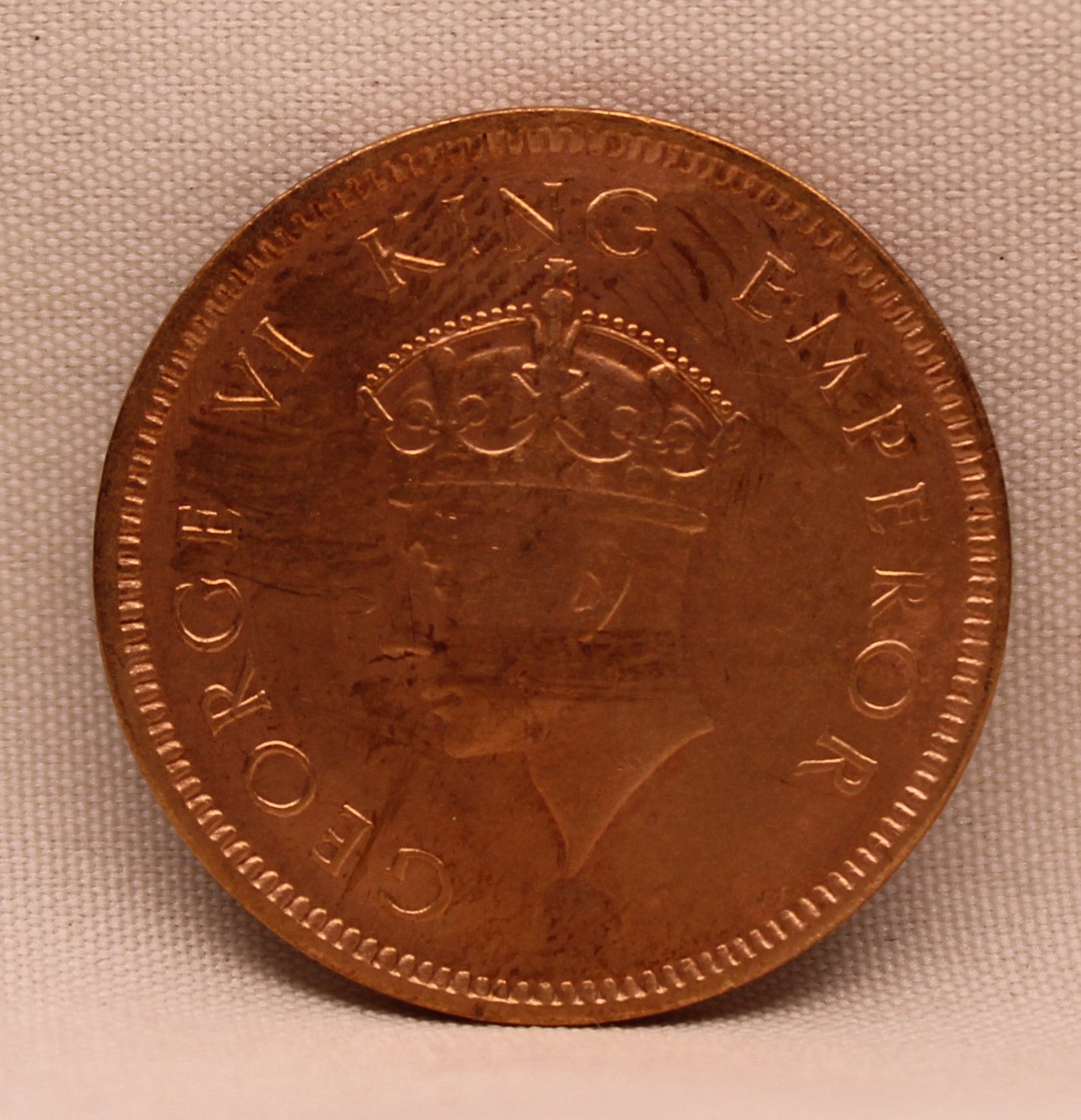 Quarter Anna King George VI 1939 Calcutta Mint