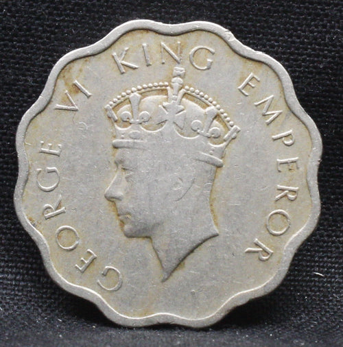 1 Anna 1938 George VI Copper-Nickel coins
