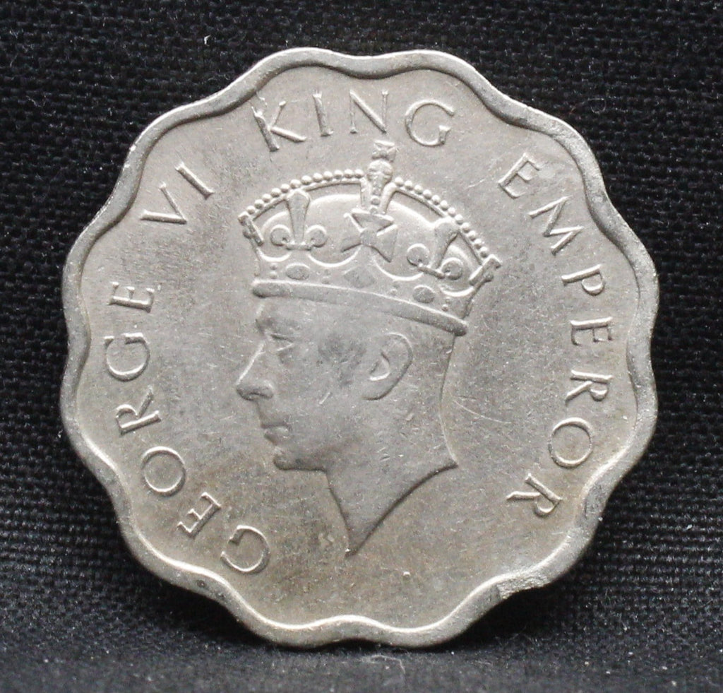 1 Anna 1938 George VI Copper-Nickel coins