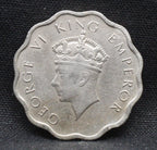 1 Anna 1938 George VI Copper-Nickel coins