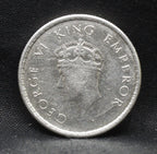 Half Rupee 1938 George VI Silver coins
