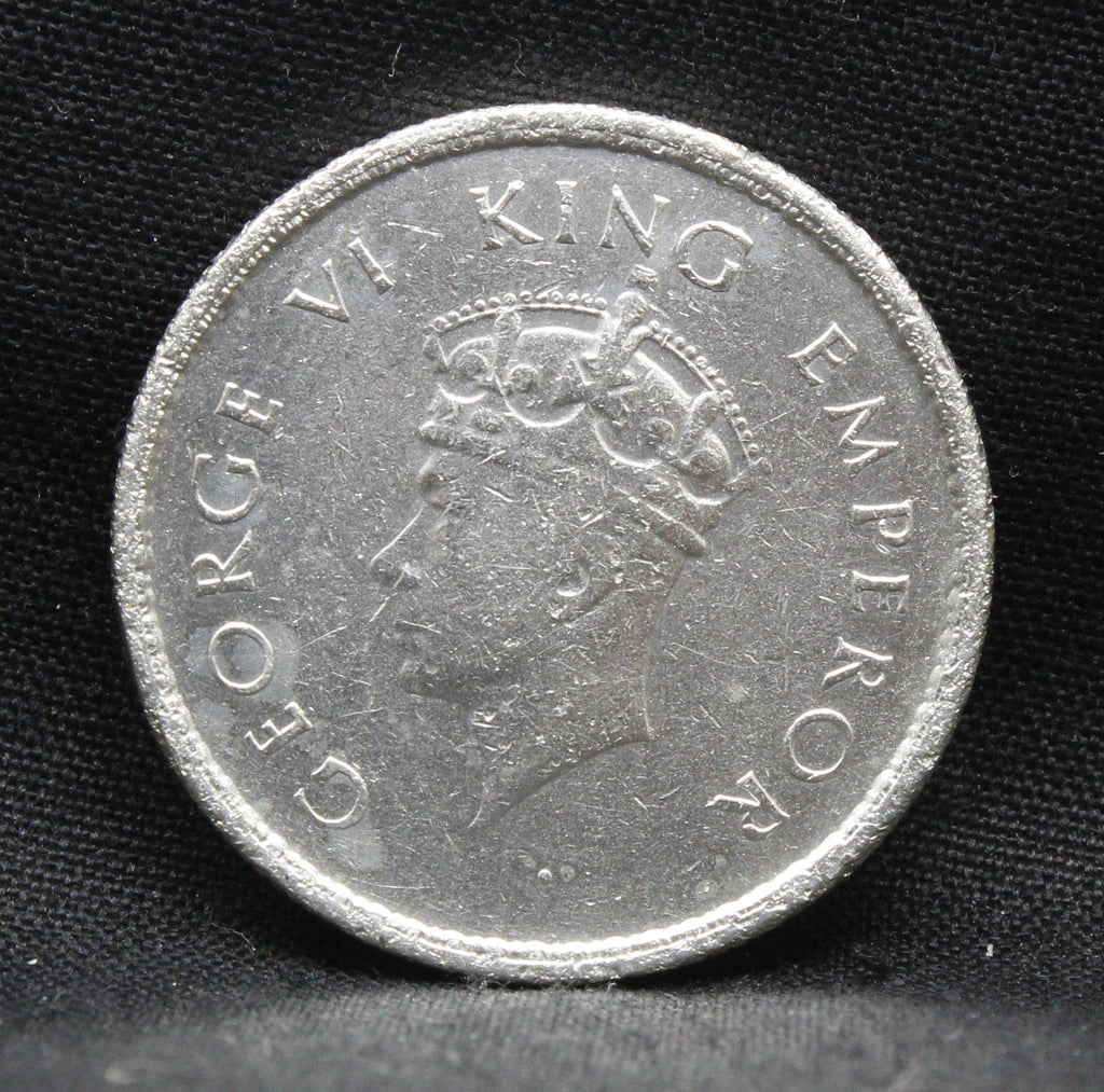 Half Rupee 1938 George VI Silver coins