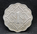 1 Anna 1938 George VI Copper-Nickel coins