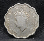 1 Anna 1938 George VI Copper-Nickel coins