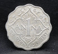 1 Anna 1938 George VI Copper-Nickel coins