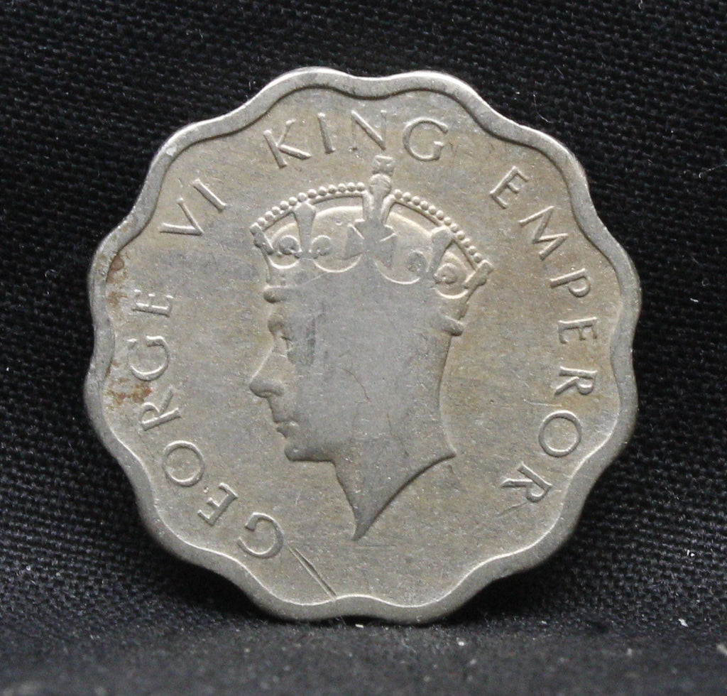 1 Anna 1938 George VI Copper-Nickel coins