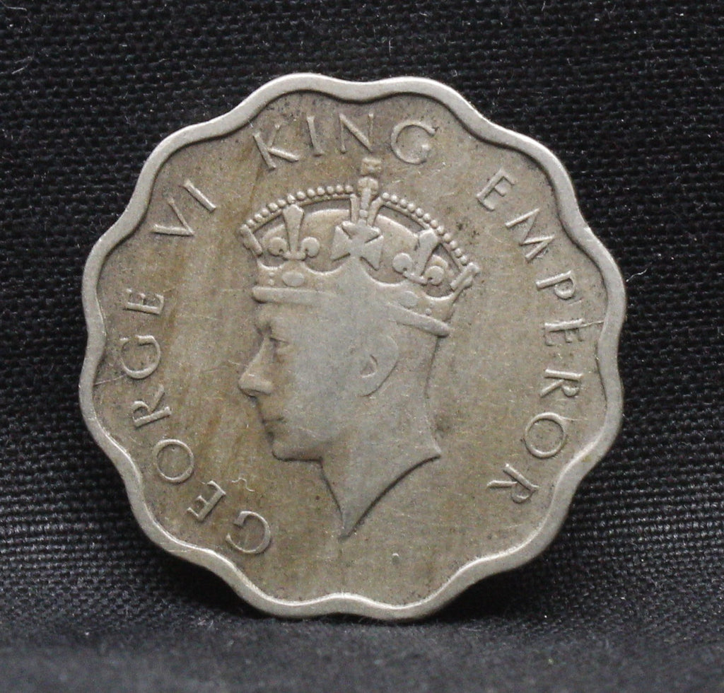 1 Anna 1938 George VI Copper-Nickel coins
