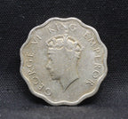 1 Anna 1938 George VI Copper-Nickel coins
