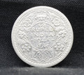 Quarter Rupee 1945 George VI Silver coins