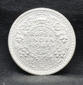 Quarter Rupee 1945 George VI Silver coins