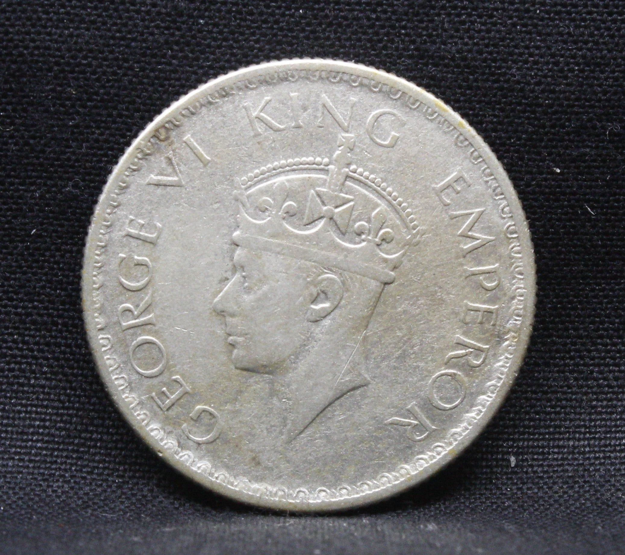 Half Rupee 1940 George VI Silver coins