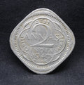 2 Annas 1940 George VI Copper-Nickel coins