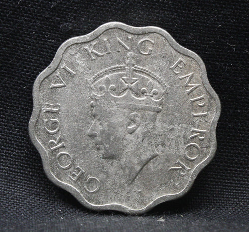 1 Anna 1940 George VI Copper-Nickel coins