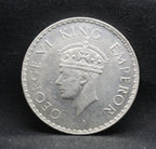 One Rupee 1940 George VI Silver coins