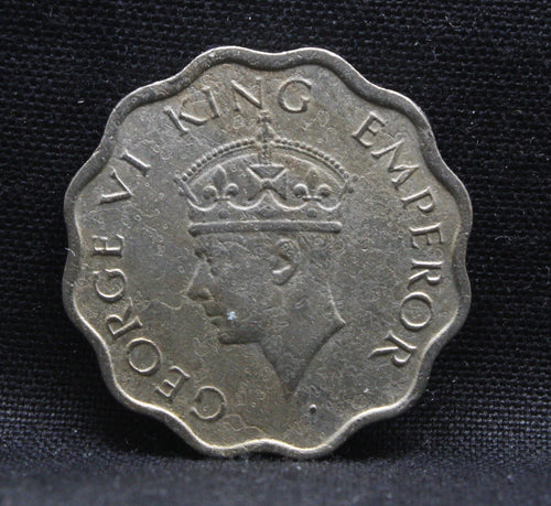 1 Anna 1940 George VI Copper-Nickel coins