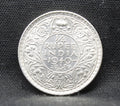Quarter Rupee 1940 George VI Silver coins