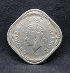 2 Annas 1941 George VI Copper-Nickel coins