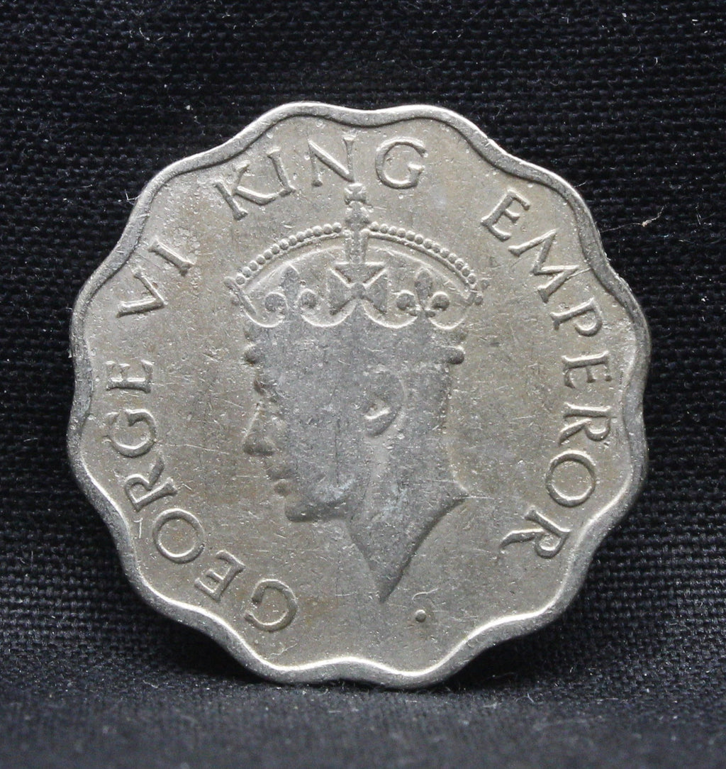 1 Anna 1941 George VI Copper-Nickel coins