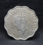 1 Anna 1941 George VI Copper-Nickel coins