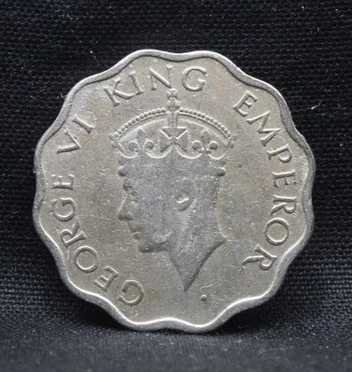 1 Anna 1941 George VI Copper-Nickel coins