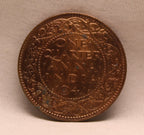 Quarter Anna 1941 George VI Copper coins