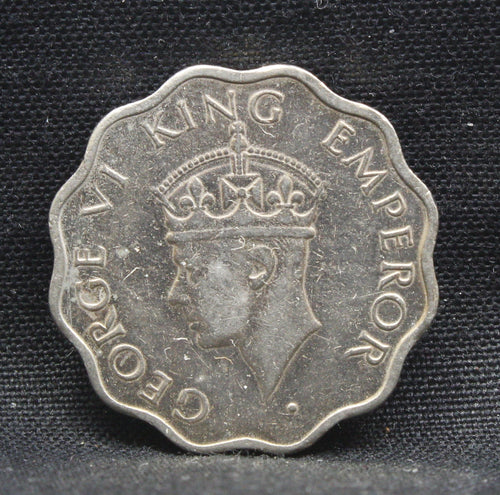 1 Anna 1941 George VI Copper-Nickel coins