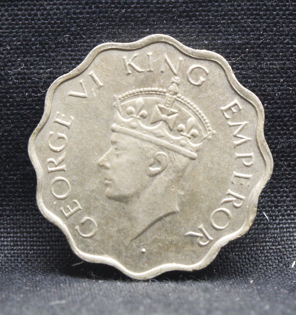 1 Anna 1941 George VI Copper-Nickel coins