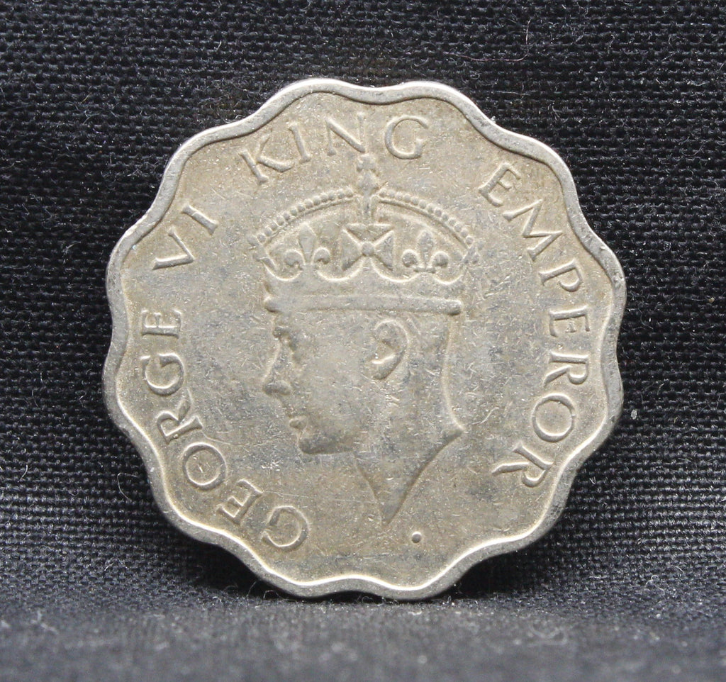 1 Anna 1941 George VI Copper-Nickel coins