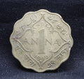 1 Anna 1942 George VI Copper-Nickel coins