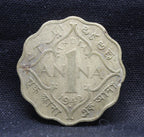 1 Anna 1942 George VI Copper-Nickel coins