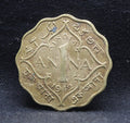 1 Anna 1942 George VI Copper-Nickel coins